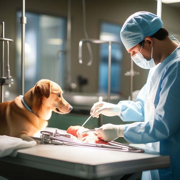 Soft tissue surgery for dogs