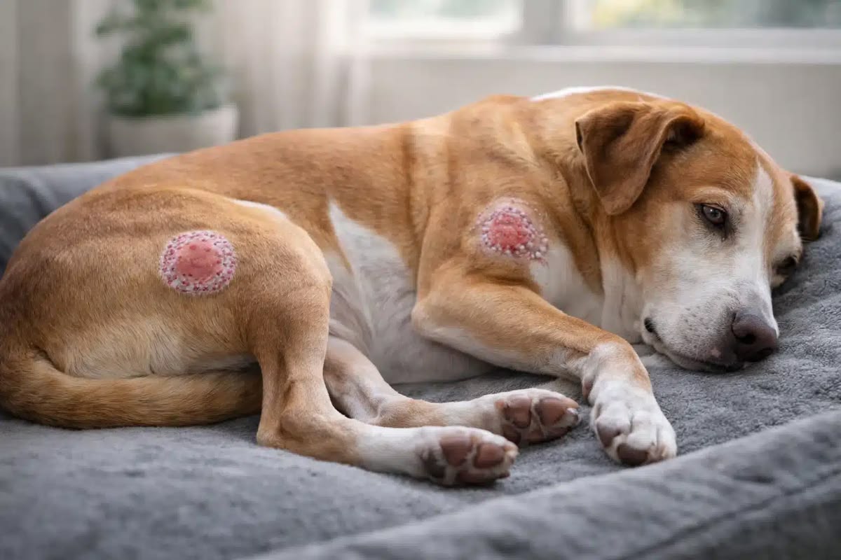 Bleeding wound and dog bite treatment for pets
